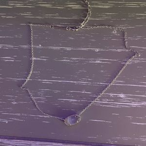 Kendra Scott Elisa Silver Pendant Necklace